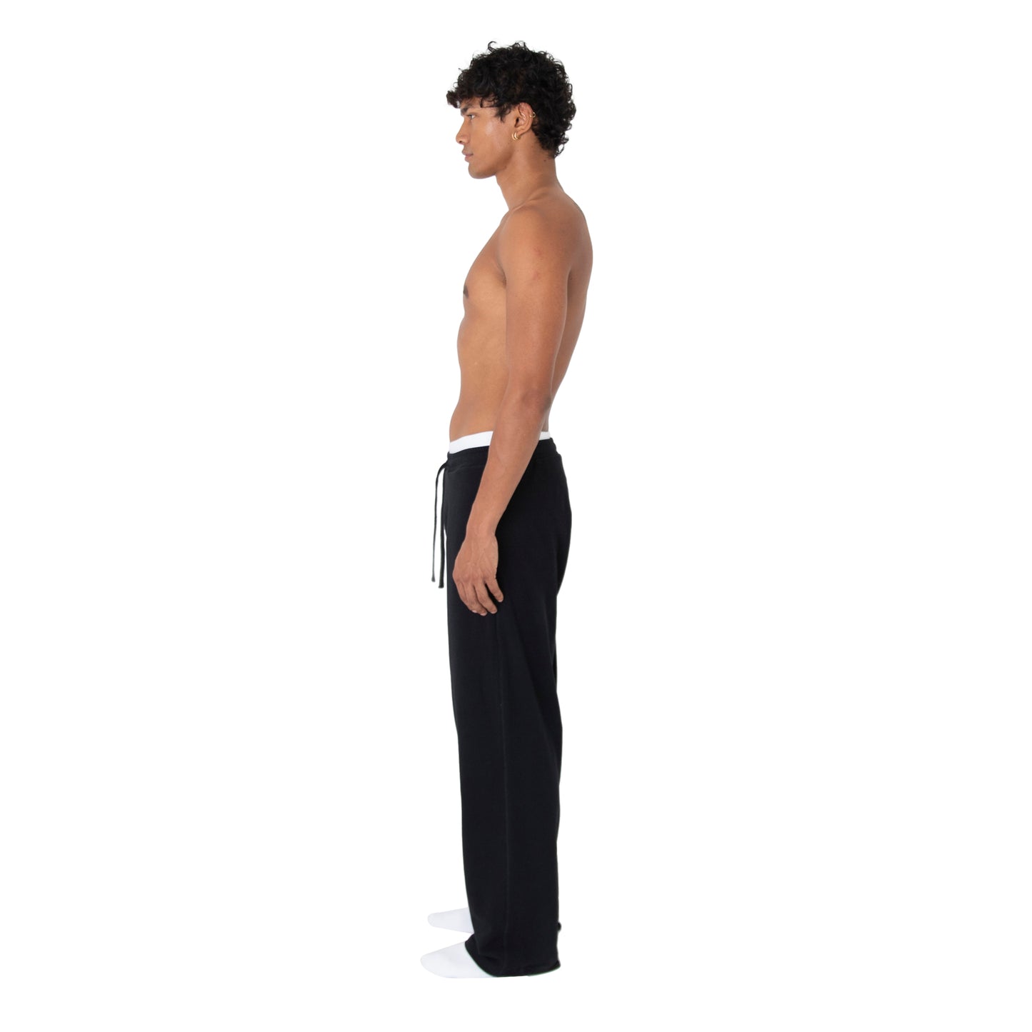 Lightweight Joggers Straight Leg Black