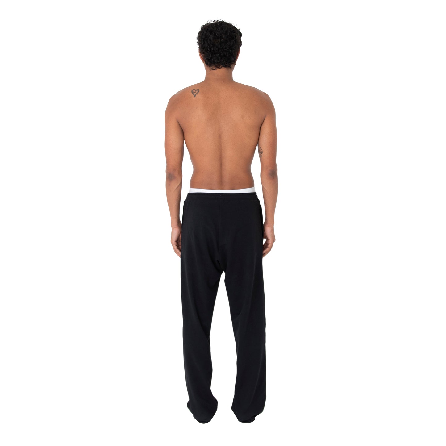 Lightweight Joggers Straight Leg Black