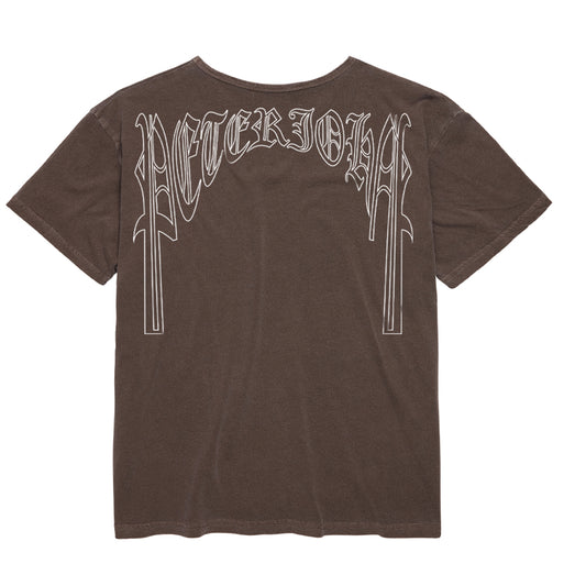 Tattoo T-Shirt Washed Brown