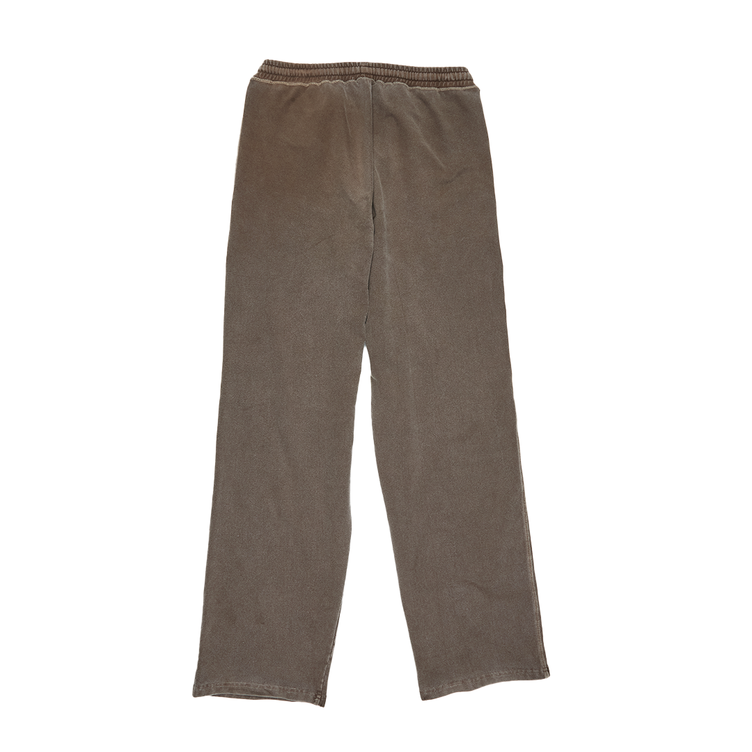 Lightweight Joggers Straight Leg Washed Brown