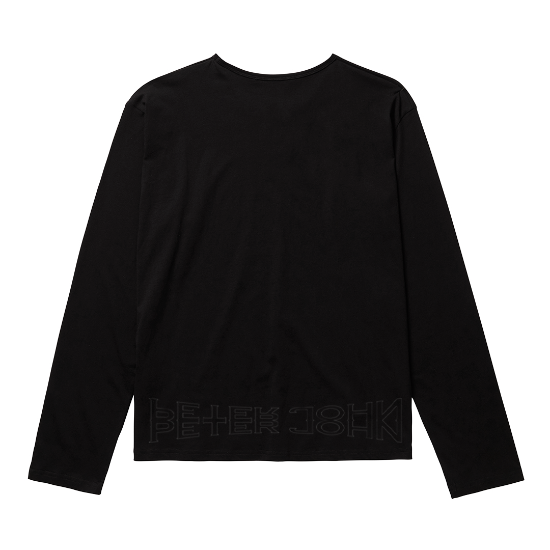 Cross T-Shirt Long Sleeve Black